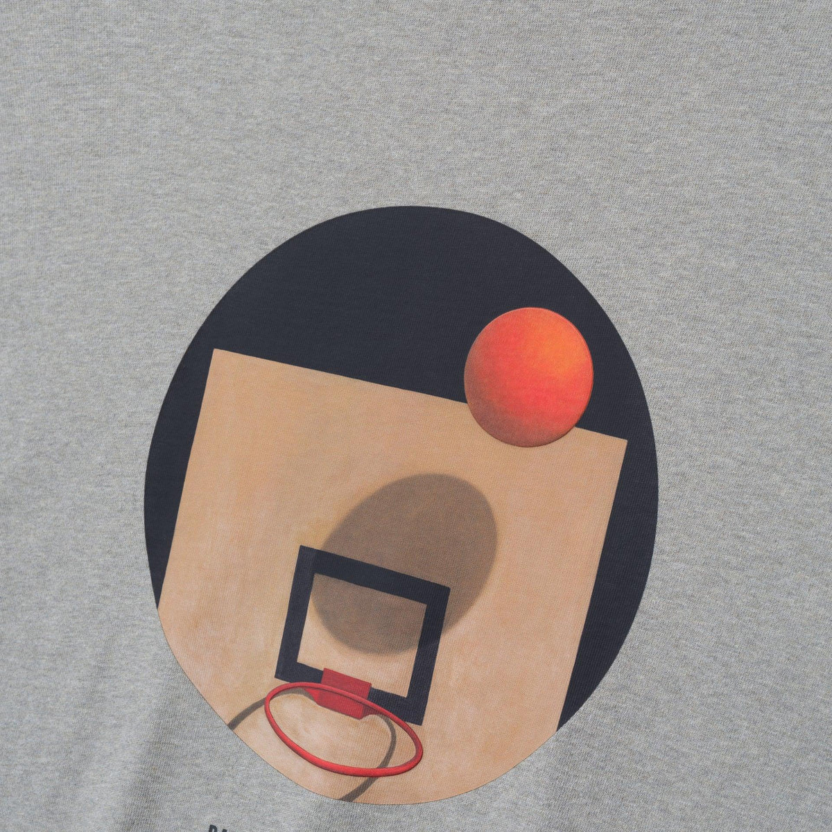 Fear Of God Essentials NBA X Barkley Hendricks Long Sleeve V-Neck Tee Concrete Heather