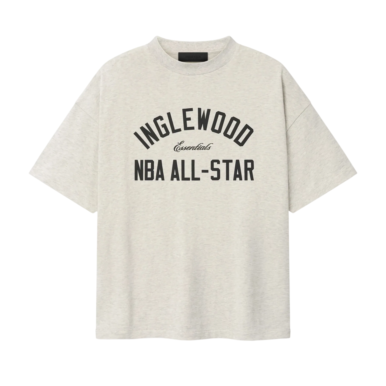 Fear Of God Essentials Inglewood X All Star Weekend '26 90s Tee Oatmeal Heather