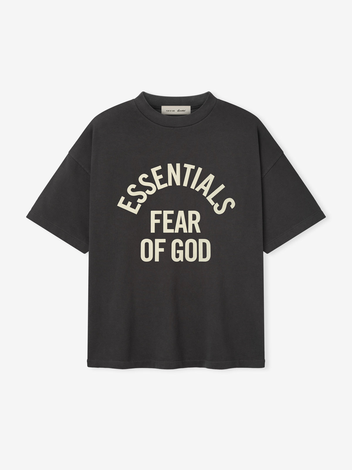 Fear of God Essentials Campus 90s Tee Faded Black - Im Your Wardrobe