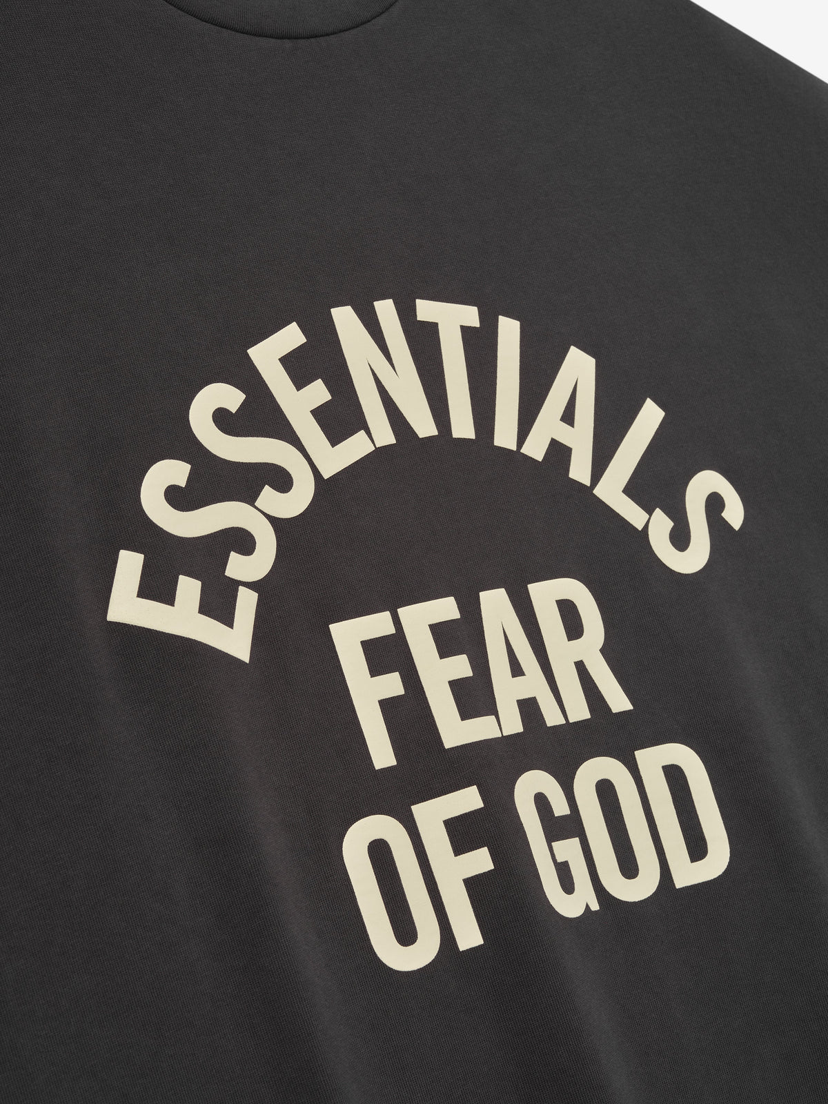 Fear of God Essentials Campus 90s Tee Faded Black - Im Your Wardrobe