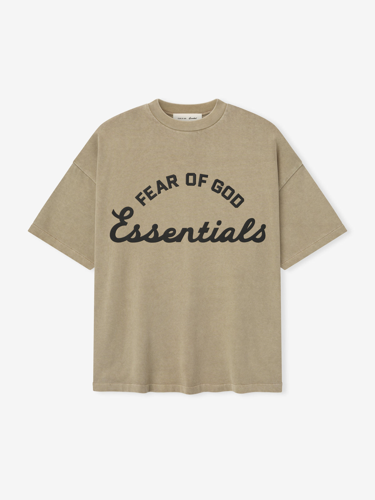 Fear of God Essentials Training 90s Tee Faded Dune - Im Your Wardrobe