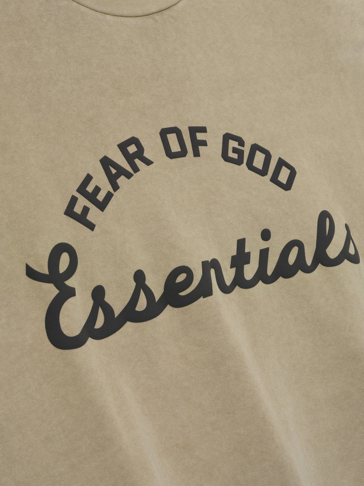 Fear of God Essentials Training 90s Tee Faded Dune - Im Your Wardrobe