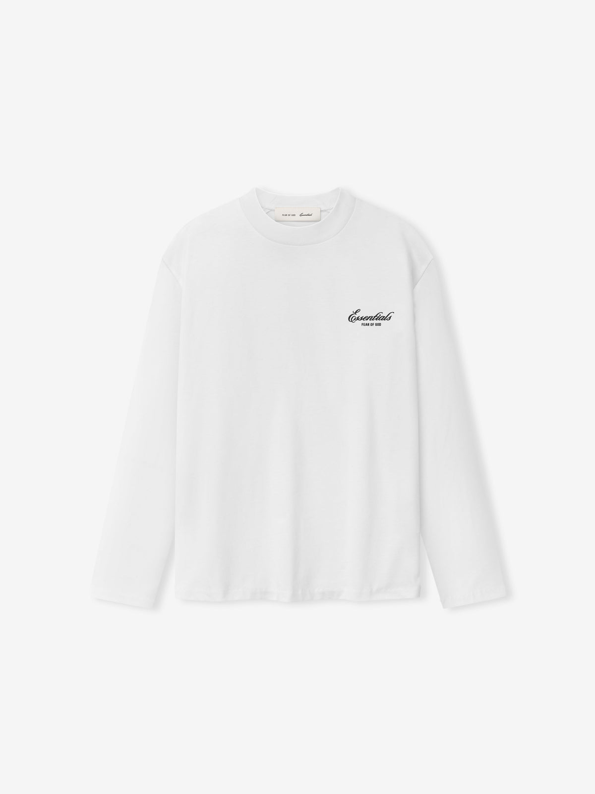 Fear of God Essentials Women's Classic Long Sleeve Tee Bright White