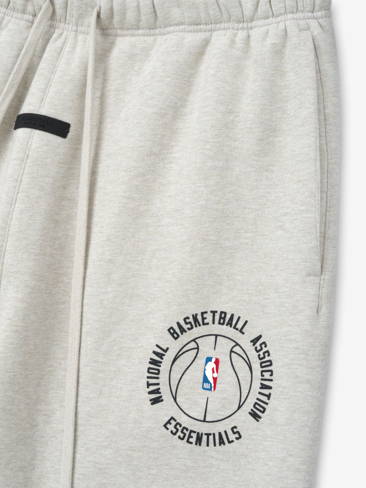 Fear of God Essentials NBA X Barkley Hendricks Classic Sweatpant Heather Stone - Im Your Wardrobe