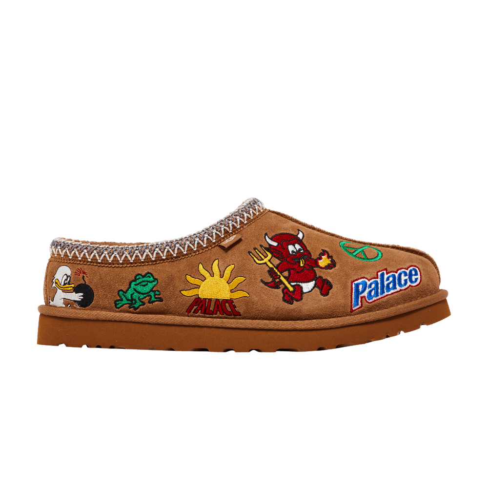 Palace x UGG Tasman Slipper Chestnut