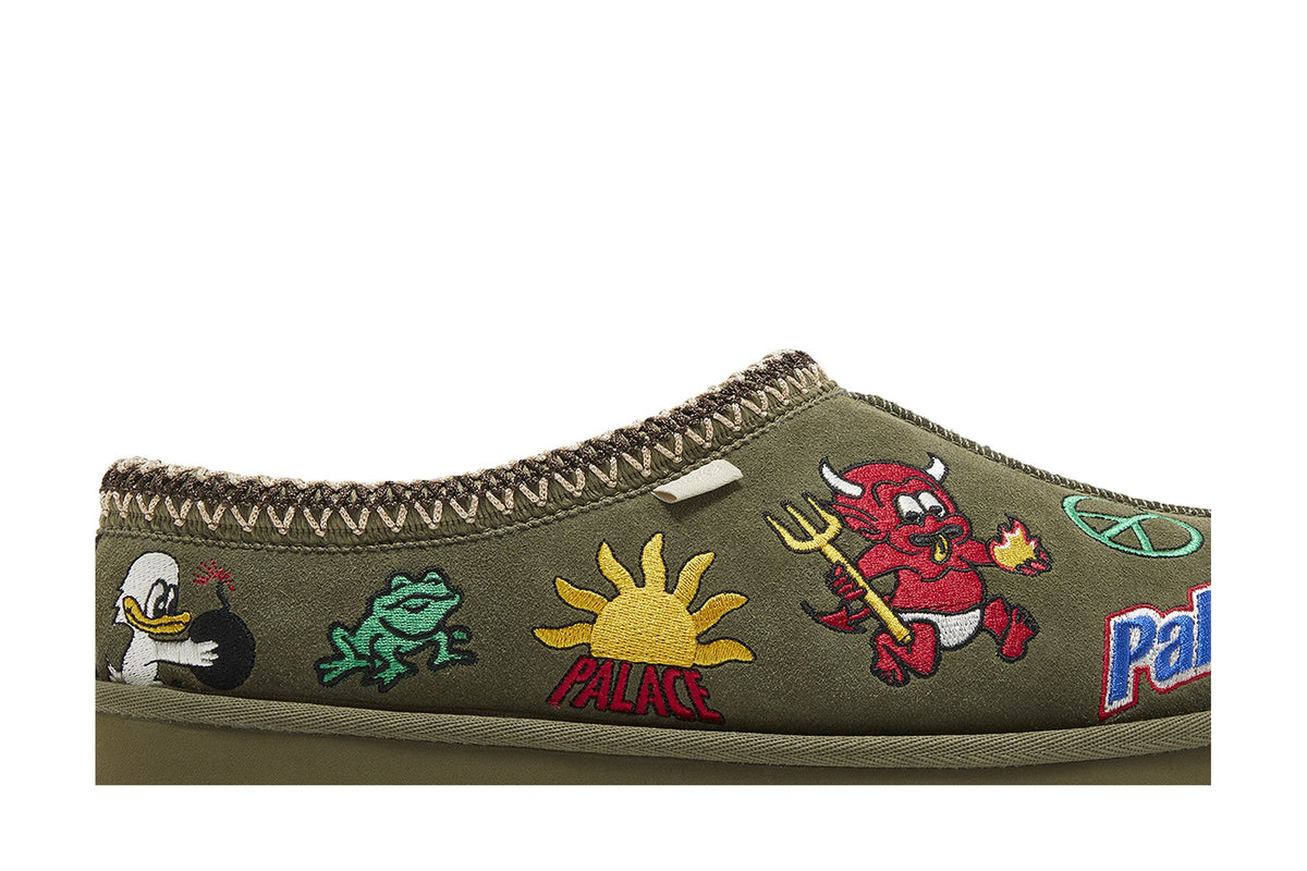 Palace x UGG Tasman Slipper Burnt Olive
