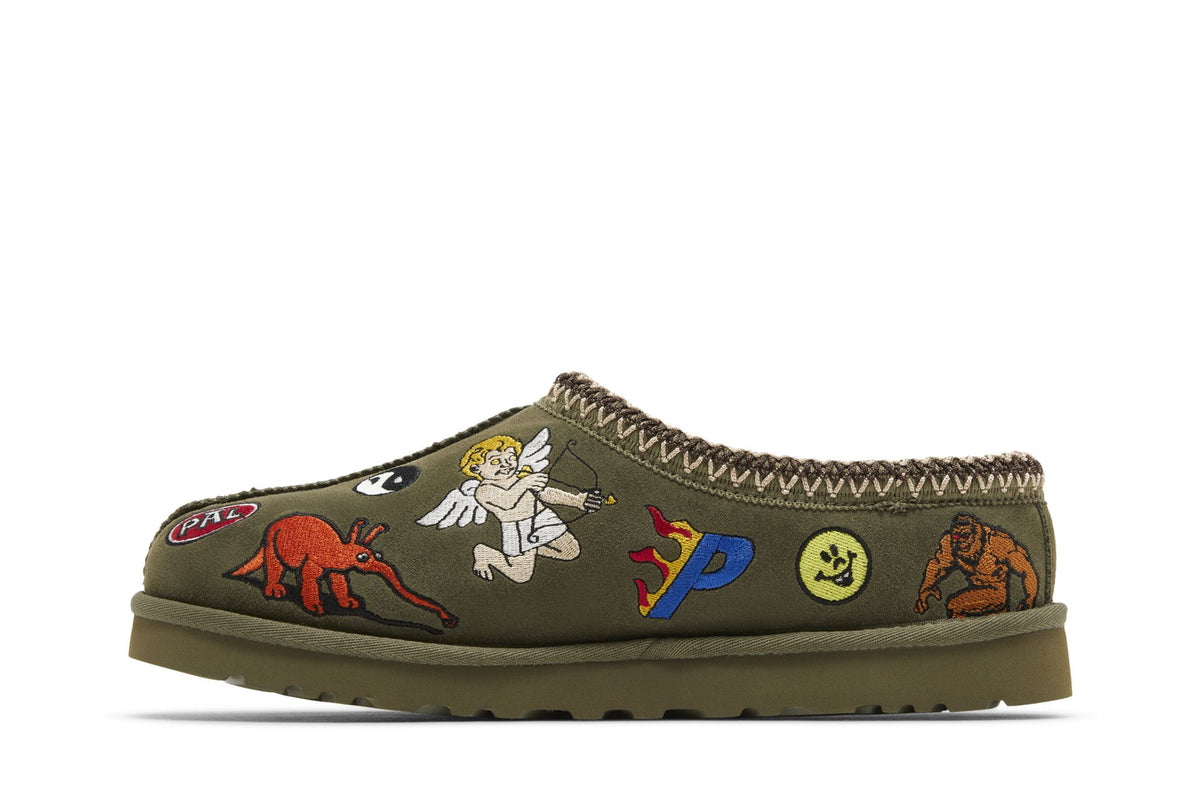 Palace x UGG Tasman Slipper Burnt Olive