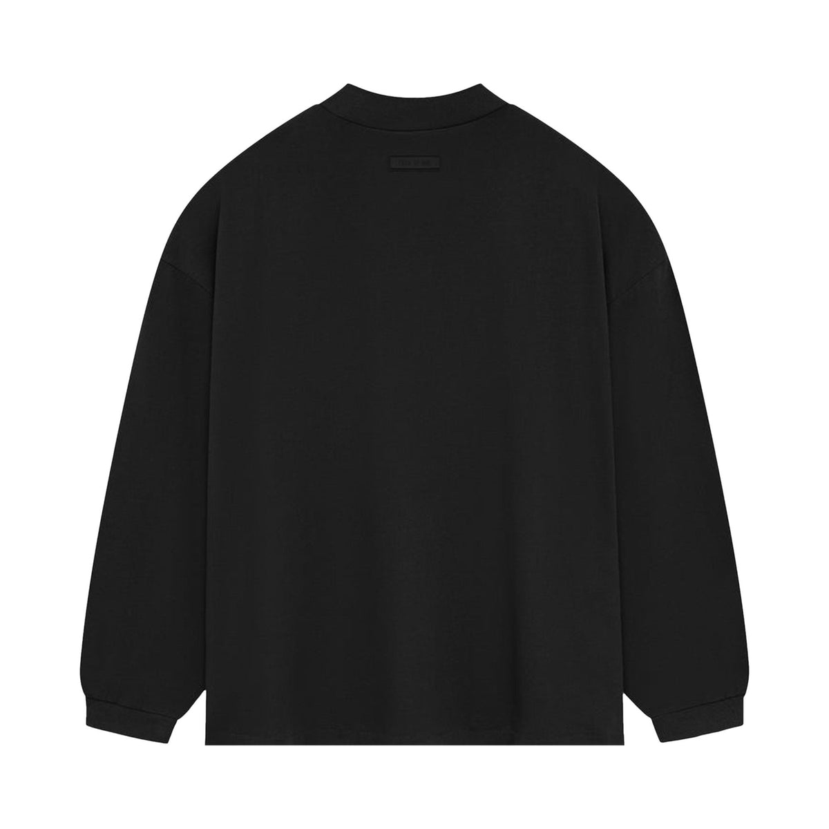 Fear of God Essentials Long-Sleeve Shirt II Jet Black (SS24)