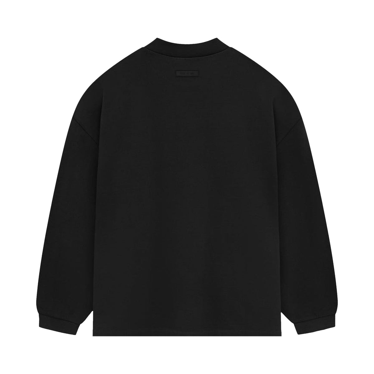 Fear of God Essentials Heavy Jersey Long-Sleeve T-Shirt Jet Black (SS24)