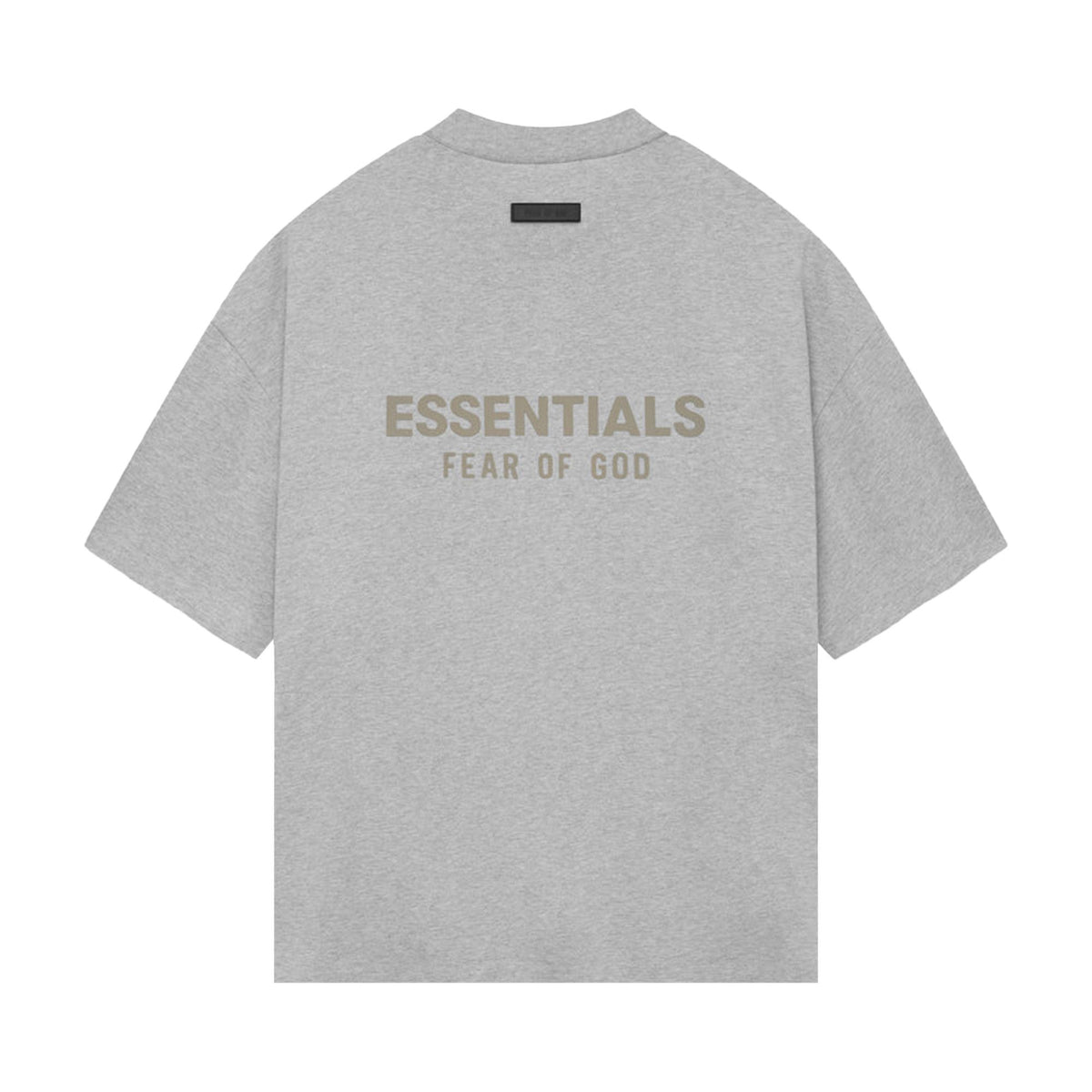 Fear of God Essentials V Neck T-Shirt Light Heather Grey (SS24)