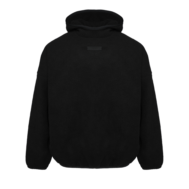 Fear of God Essentials Pullover Hoodie Jet Black (SS24)