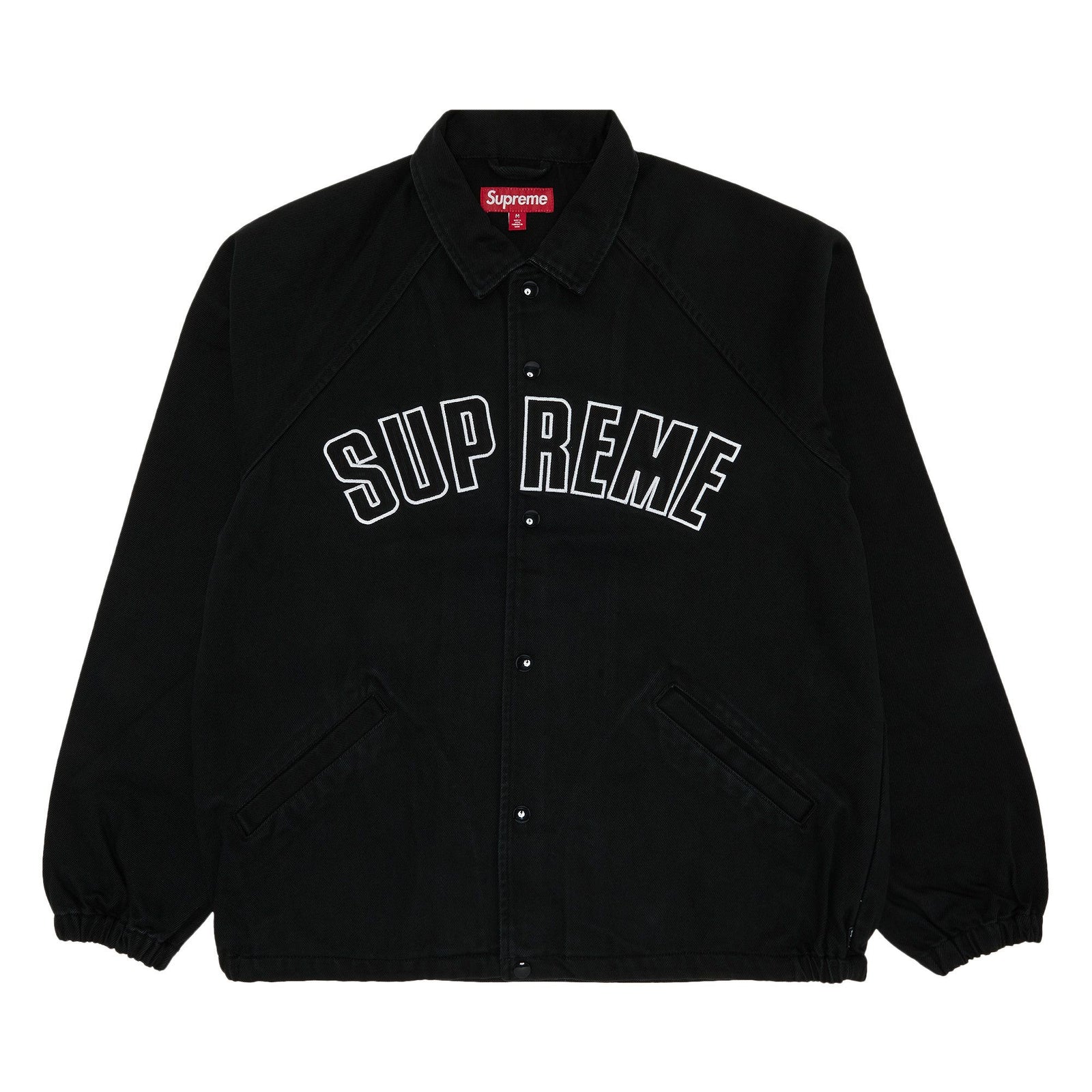 Supreme Arc Denim Coaches Jacket (SS25) Black - Im Your Wardrobe