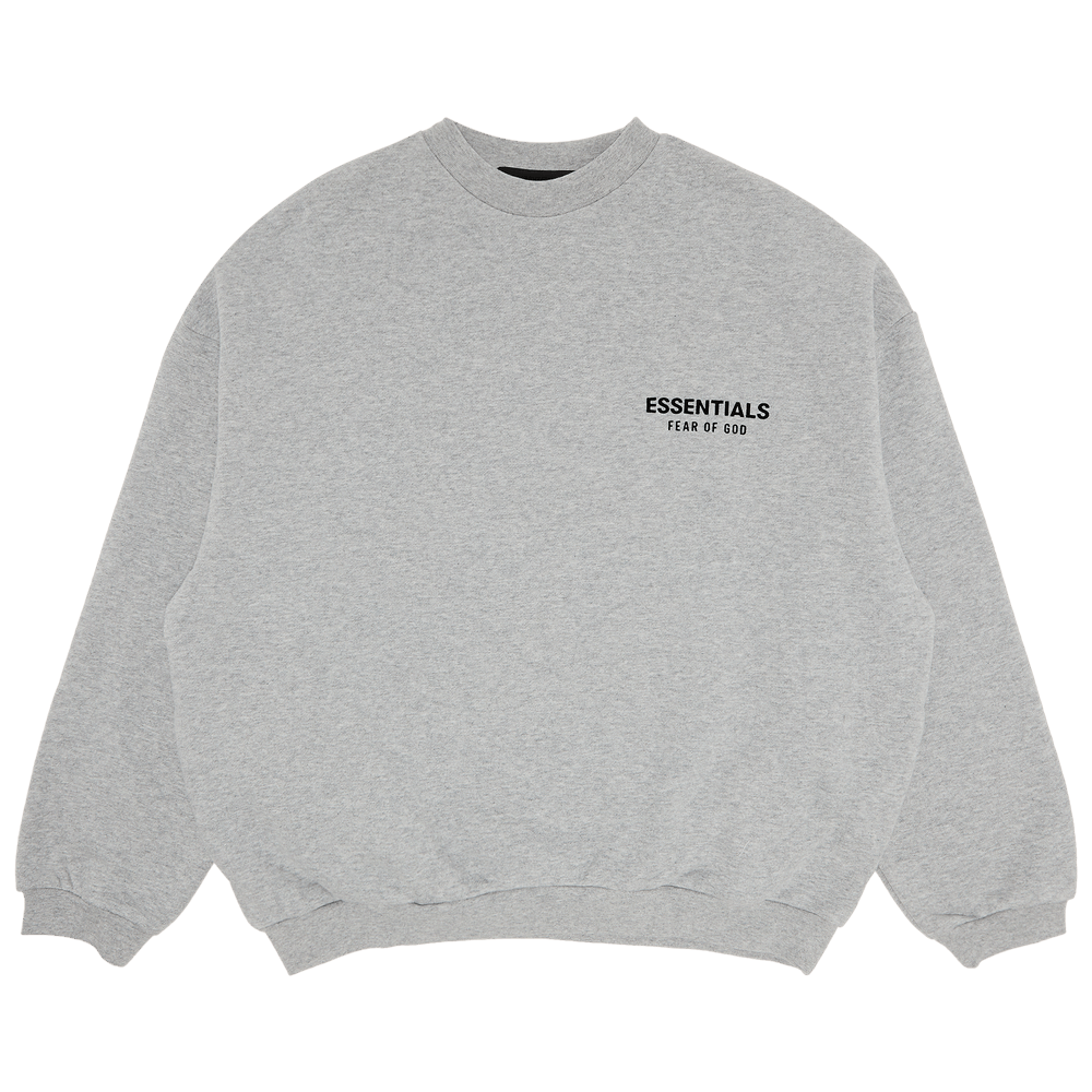 Fear of God Essentials Fleece Crewneck II Light Heather Grey