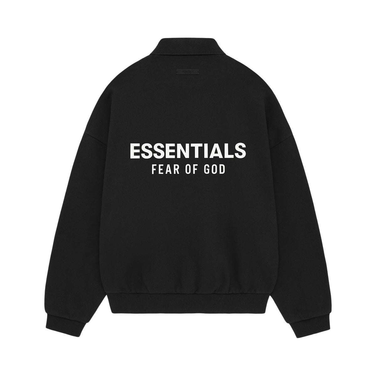 Fear of God Essentials Fleece Polo Black (FW24)