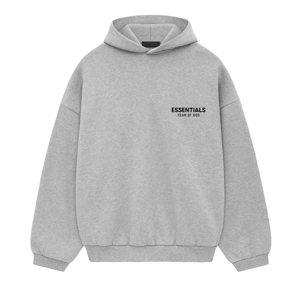 Fear of God Essentials Fleece Hoodie II Light Heather Grey