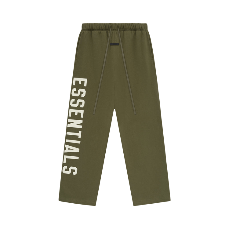 Fear of God Essentials Fleece Relaxed Sweatpant Military (FW24)