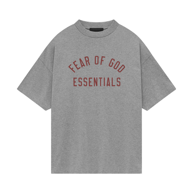 Fear of God Essentials Jersey Crewneck Tee Dark Heather (FW24)