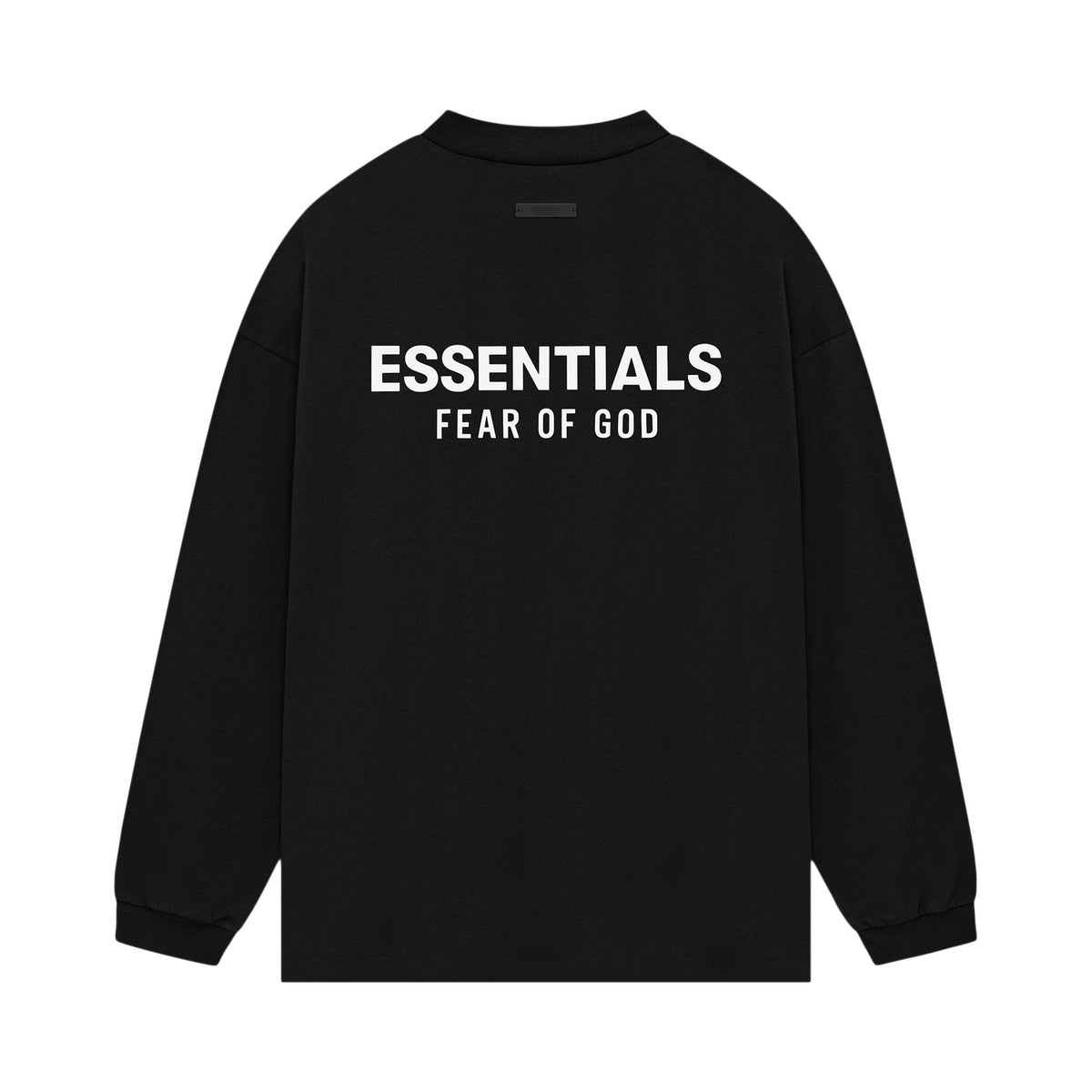 Fear of God Essentials Jersey Long-Sleeve Shirt Black (FW24)