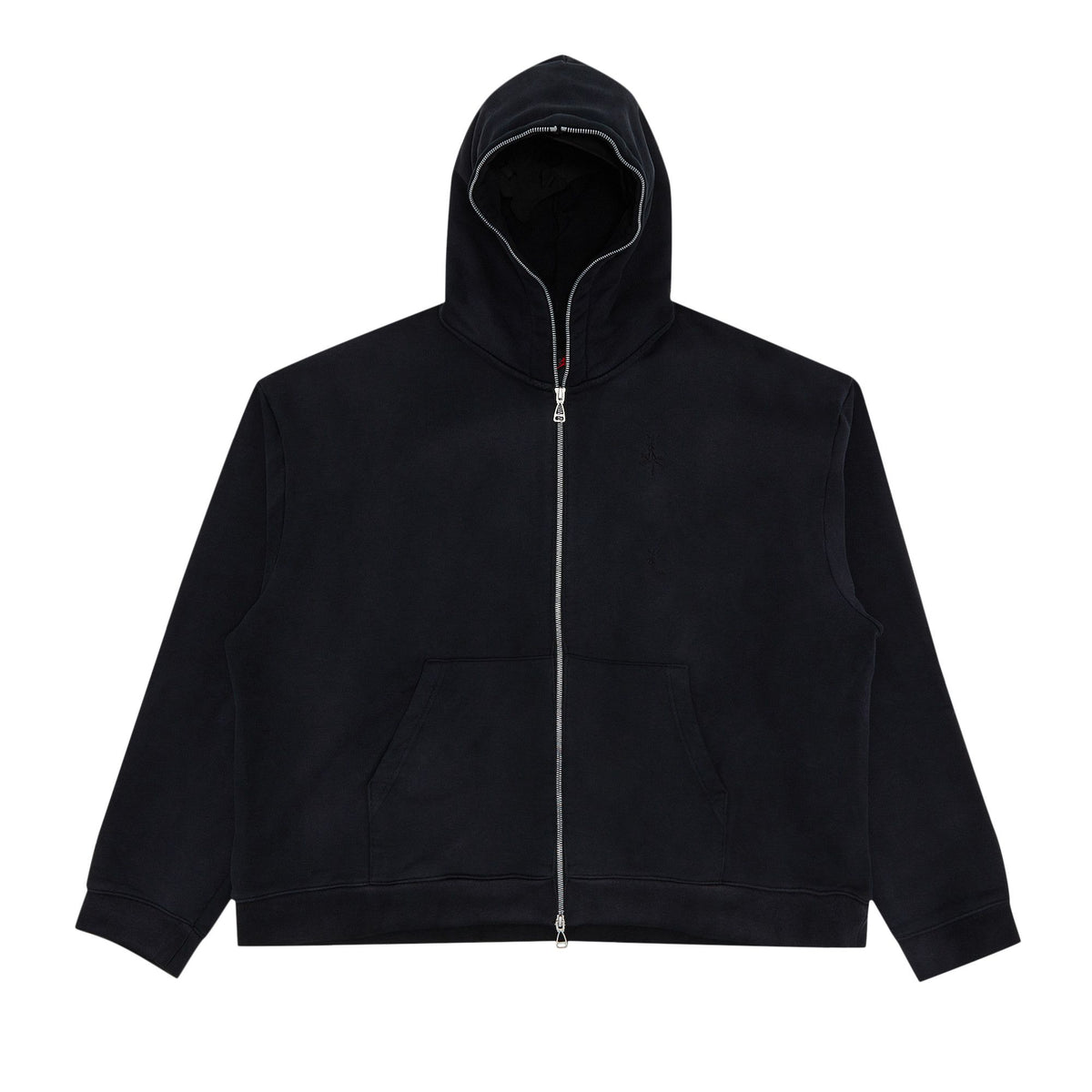 Jordan x Travis Scott Full Zip Hoodie Black front