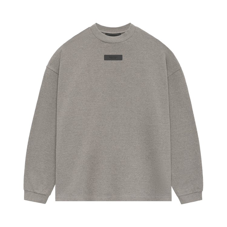 Fear of God Essentials Long-Sleeve Tee Heather Grey (SS24)