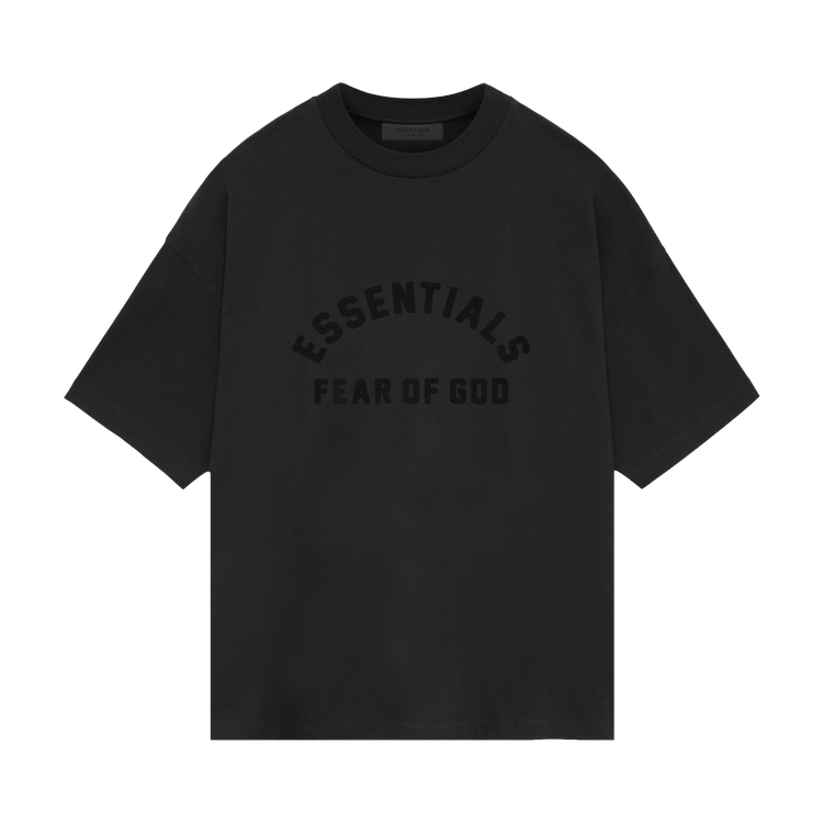 Fear of God Essentials Heavy Short-Sleeve Tee Black (SS24)