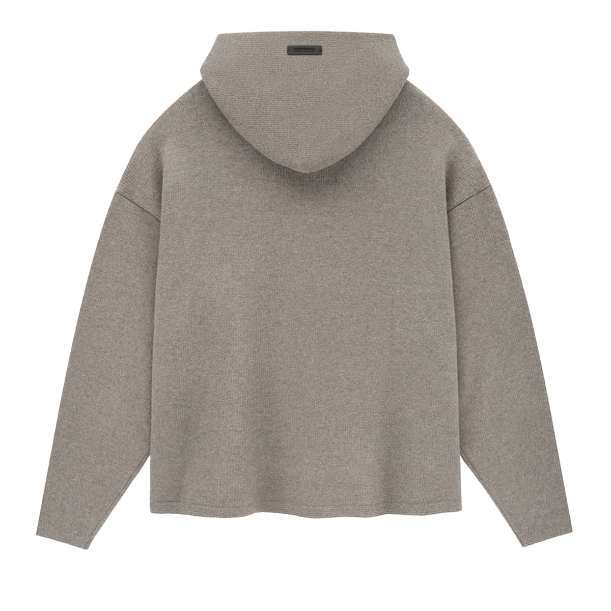Fear of God Essentials Knit Hoodie Heather Grey (SS24)