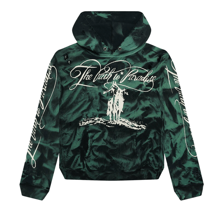 Hellstar Marble Paradise Hoodie Green (SS24)