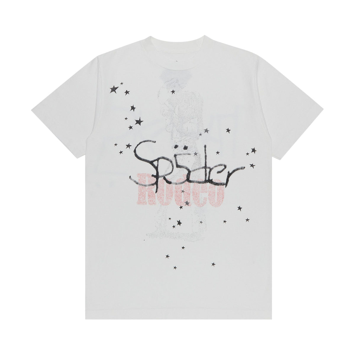 Travis Scott Cactus Jack x Sp5der Days Before Rodeo Tee II White front