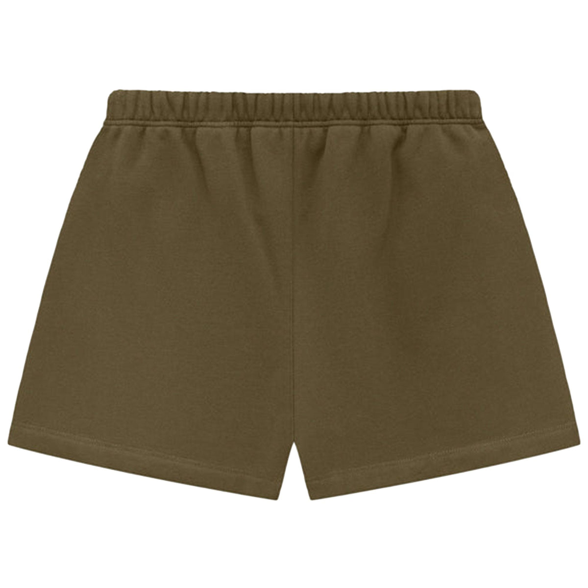 Fear of God Essentials Fleece Soccer Short Olive (FW24)