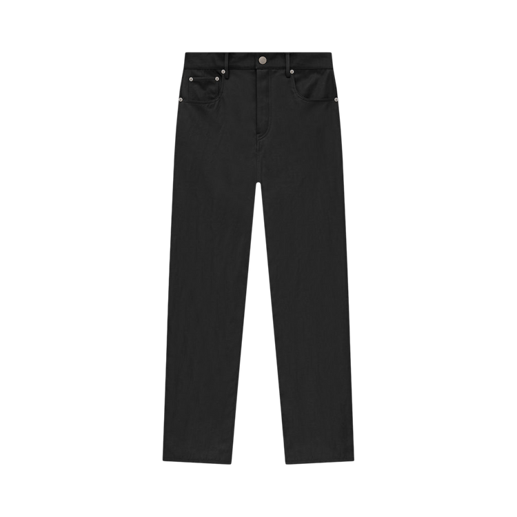 Fear of God Essentials Textured Nylon 5-Pocket Pant Black (FW24)