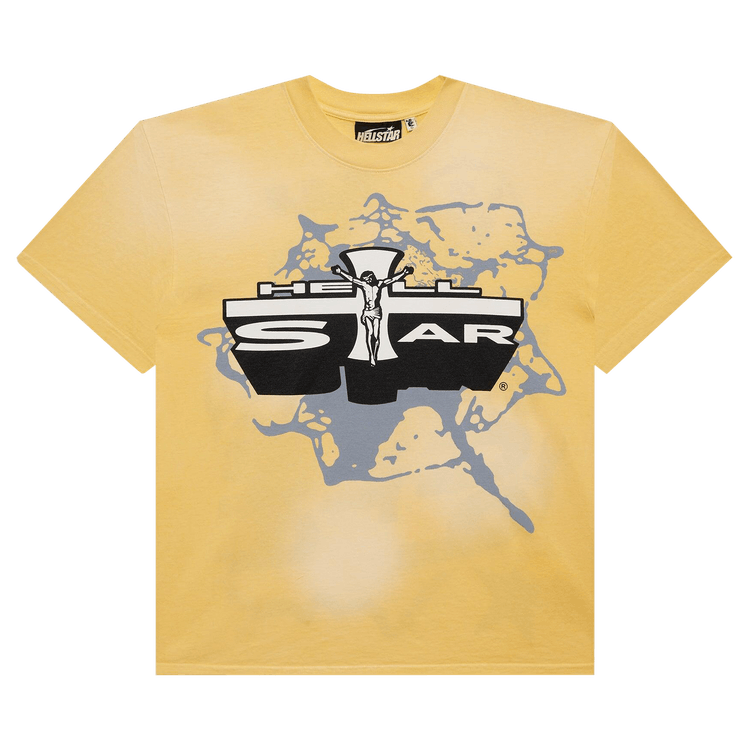 Hellstar Jesus T-Shirt Yellow (FW24)