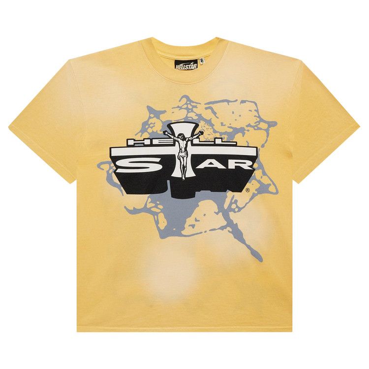 Hellstar Jesus T-Shirt Yellow (FW24)