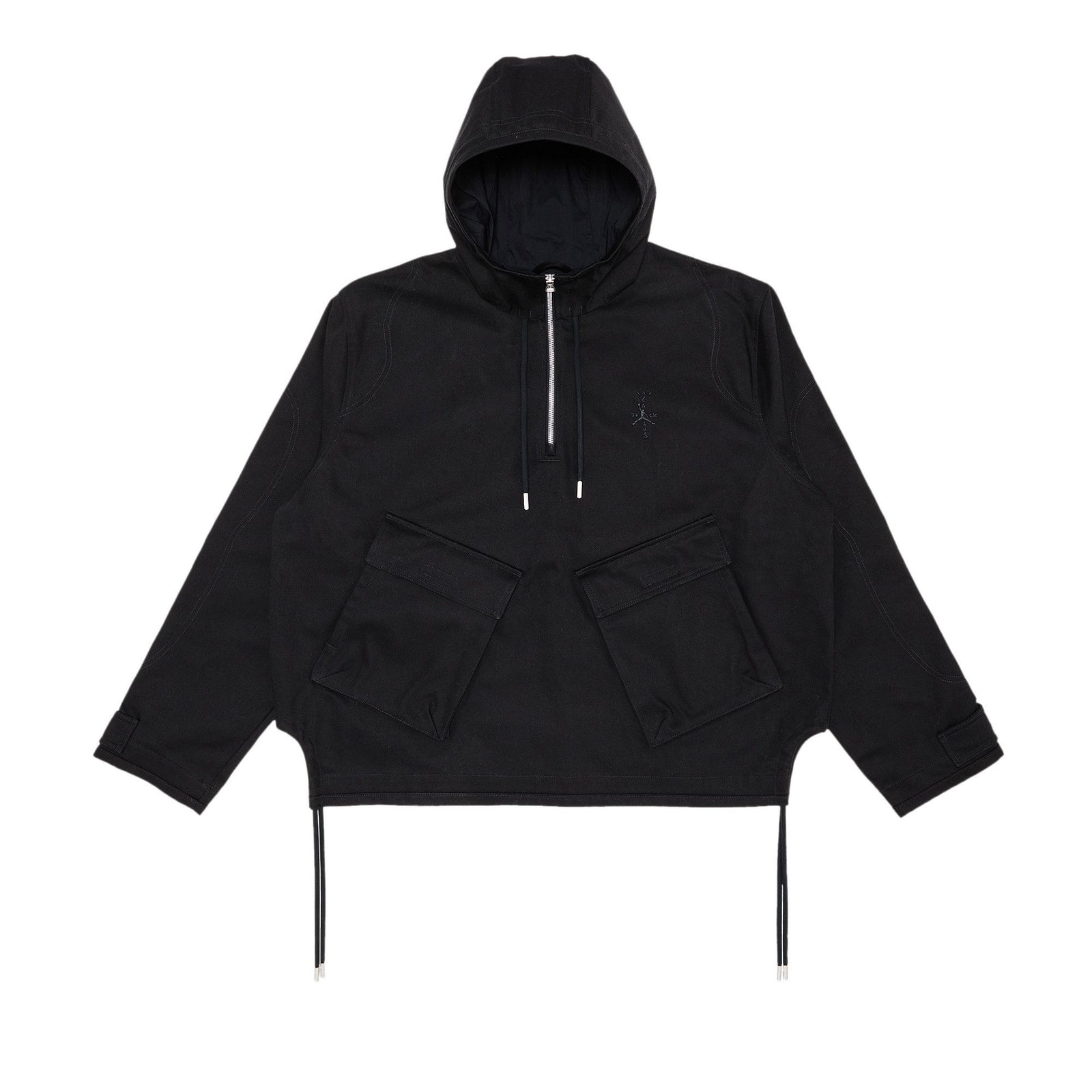 Jordan x Travis Scott Half Zip Jacket Black front