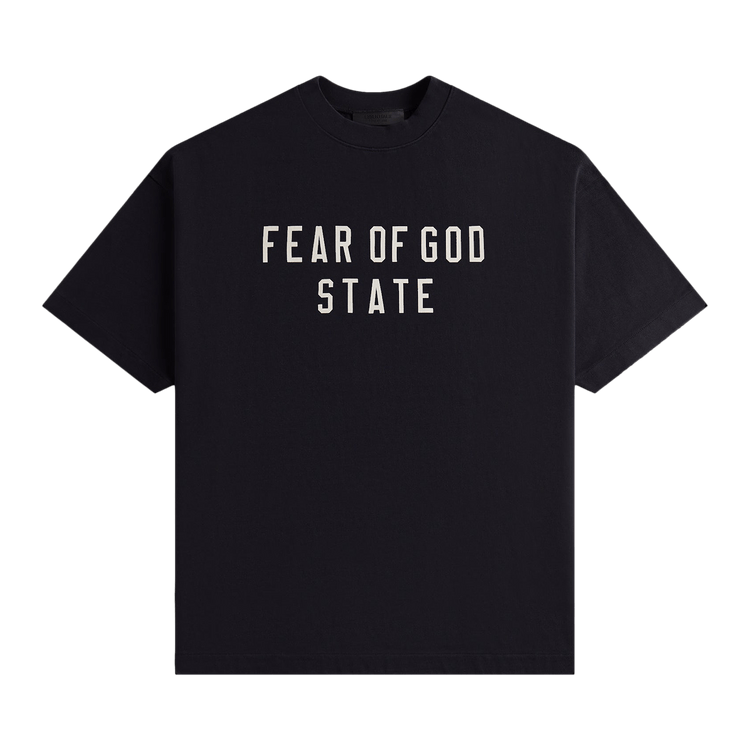 Fear of God Essentials Heavy Crewneck Tee Black (FW24)