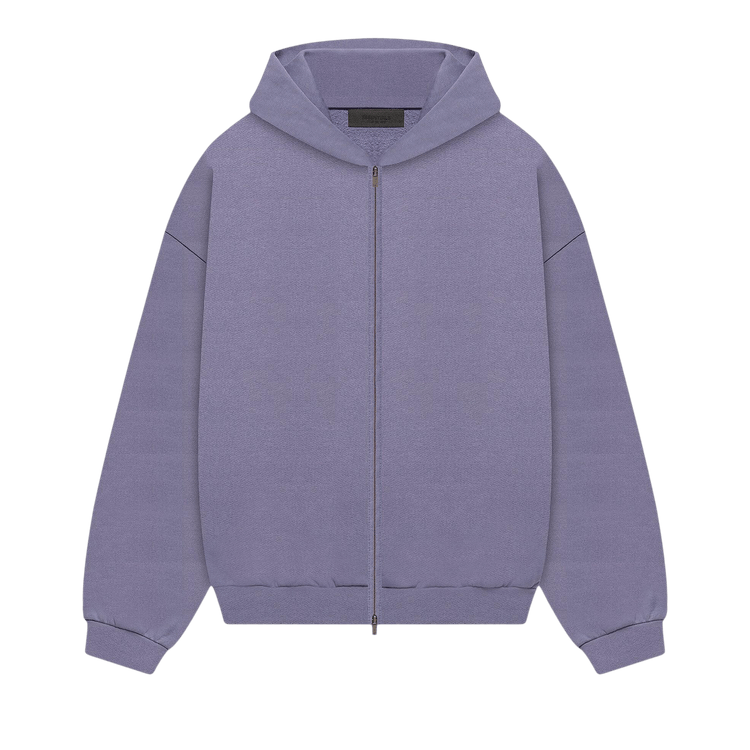 Fear of God Essentials Heavy Fleece Full Zip Hoodie Lavender (FW24)