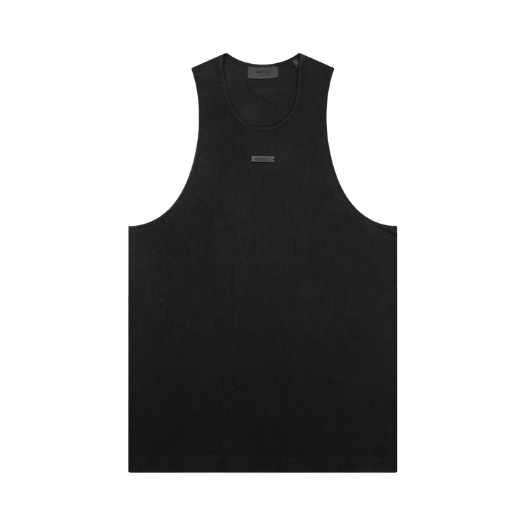 Fear of God Essentials Ribbed Tank Black (FW24)