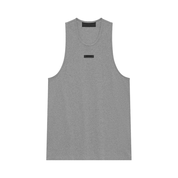 Fear of God Essentials Ribbed Tank Dark Heather (FW24)