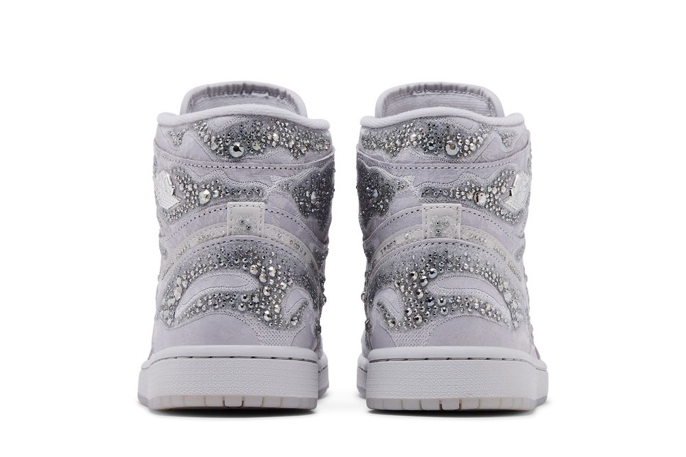 Jordan 1 High OG x Swarovski 'Vast Grey' (Women's)