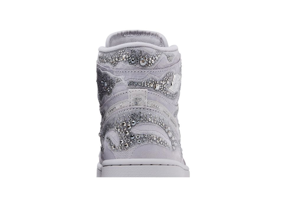 Jordan 1 High OG x Swarovski 'Vast Grey' (Women's)