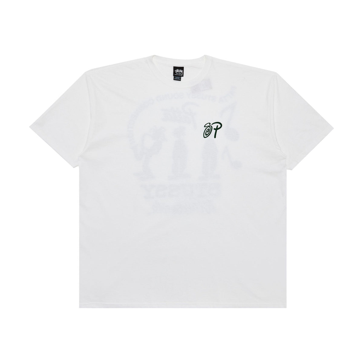 Stussy x Patta Sound Connection Tee White front