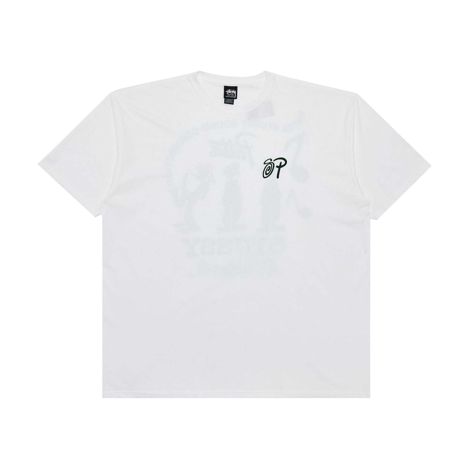 Stussy x Patta Sound Connection Tee White front