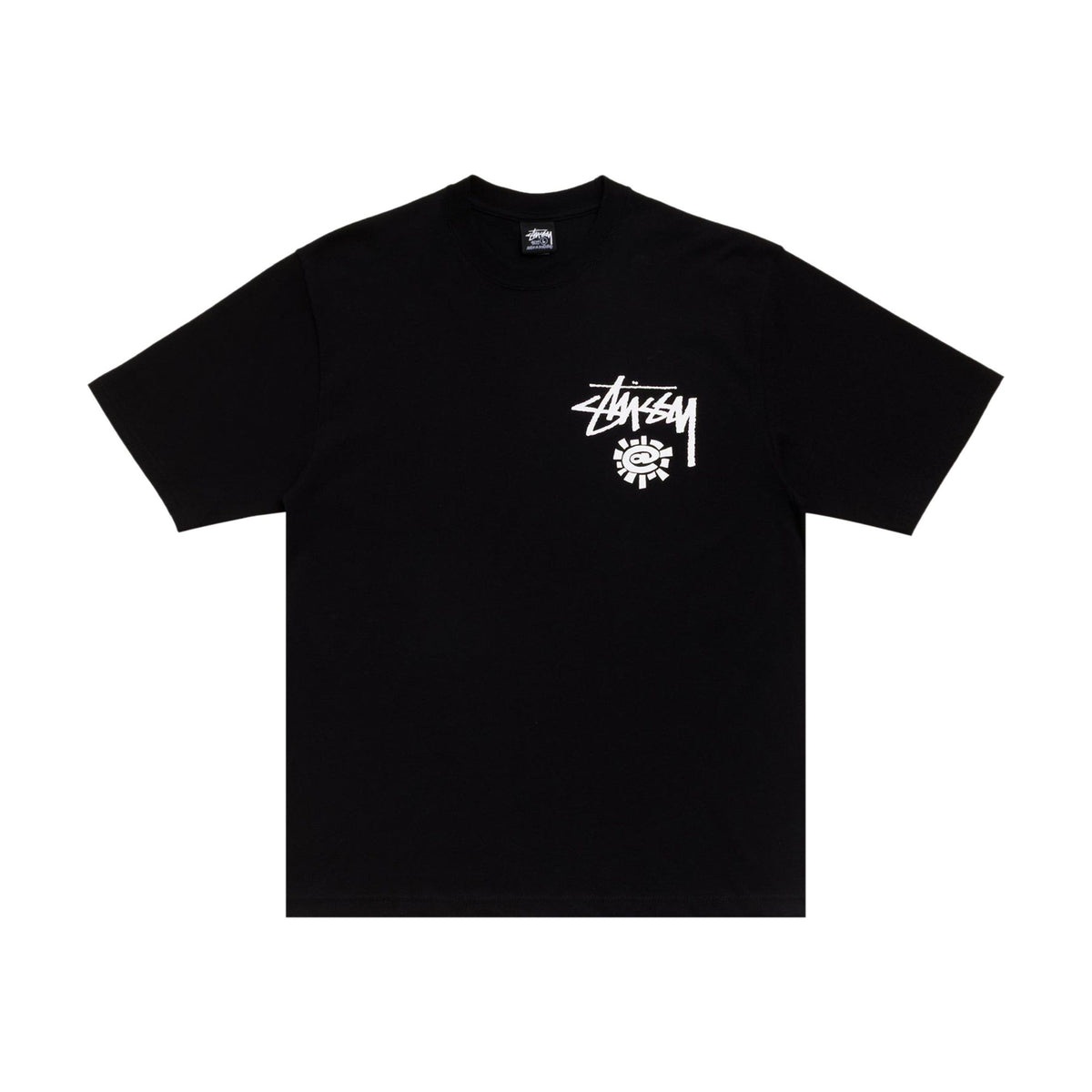 Stussy x Always Do What You Should Do World Tour Tee Black front