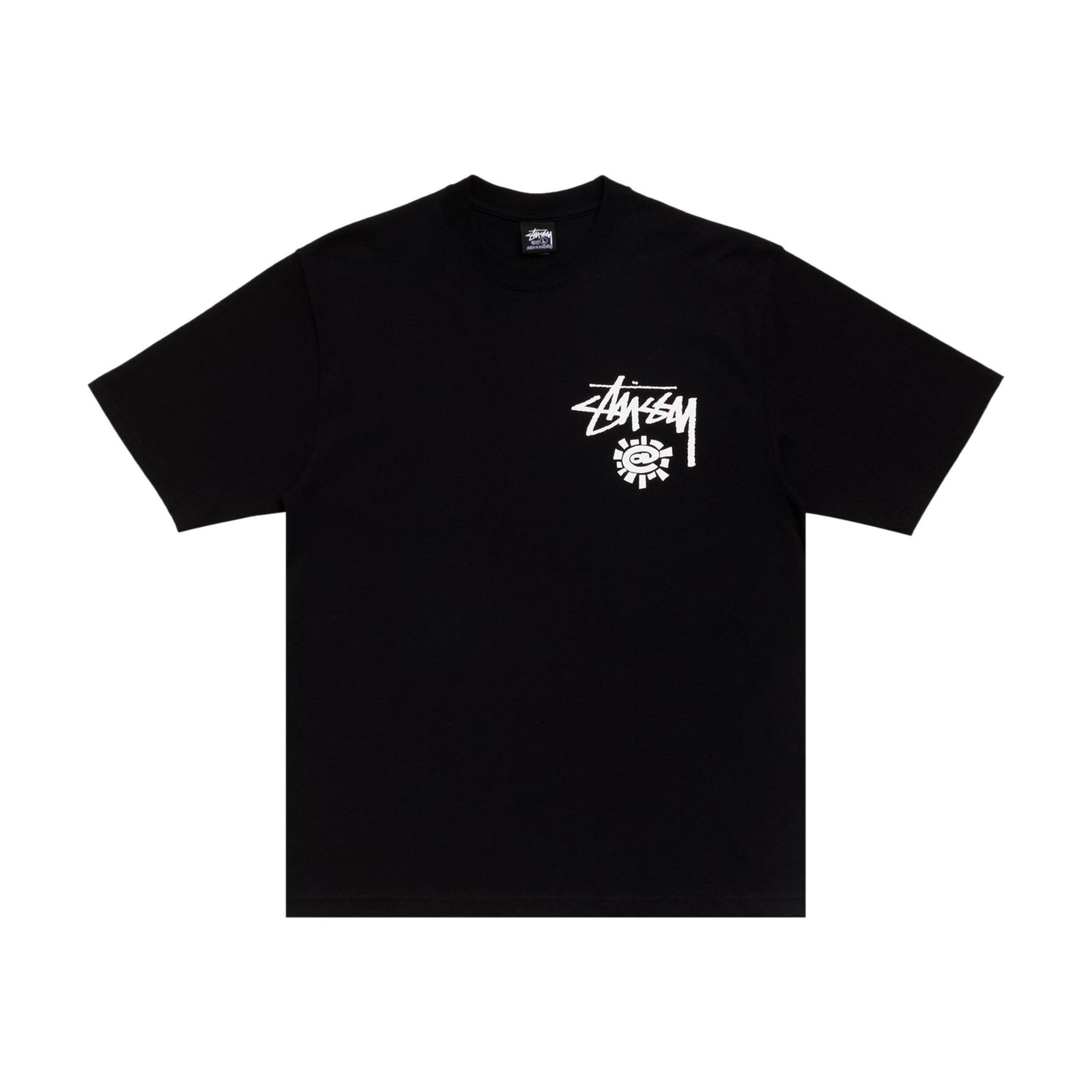 Stussy x Always Do What You Should Do World Tour Tee Black front