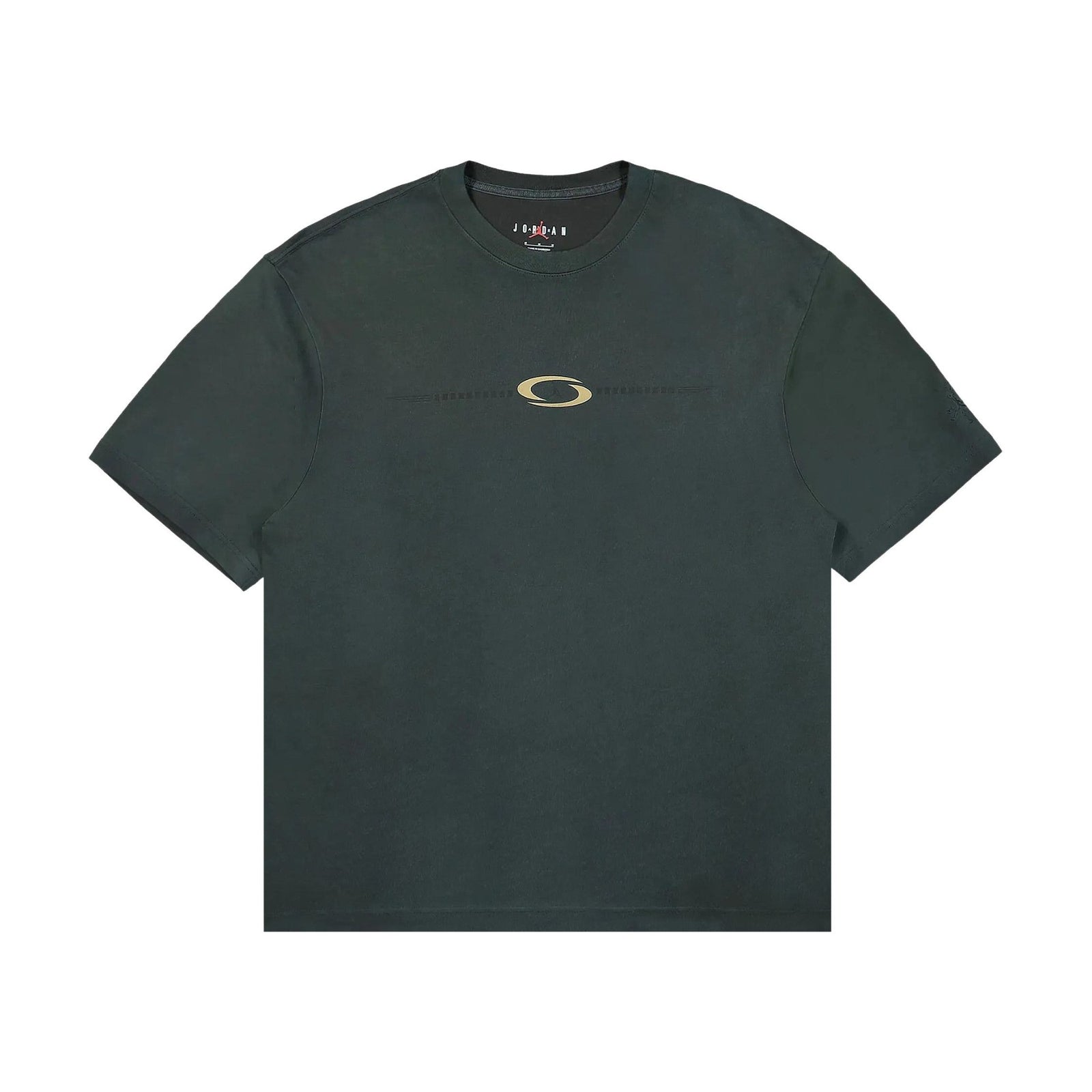 Jordan x Travis Scott Logo T-Shirt Black front