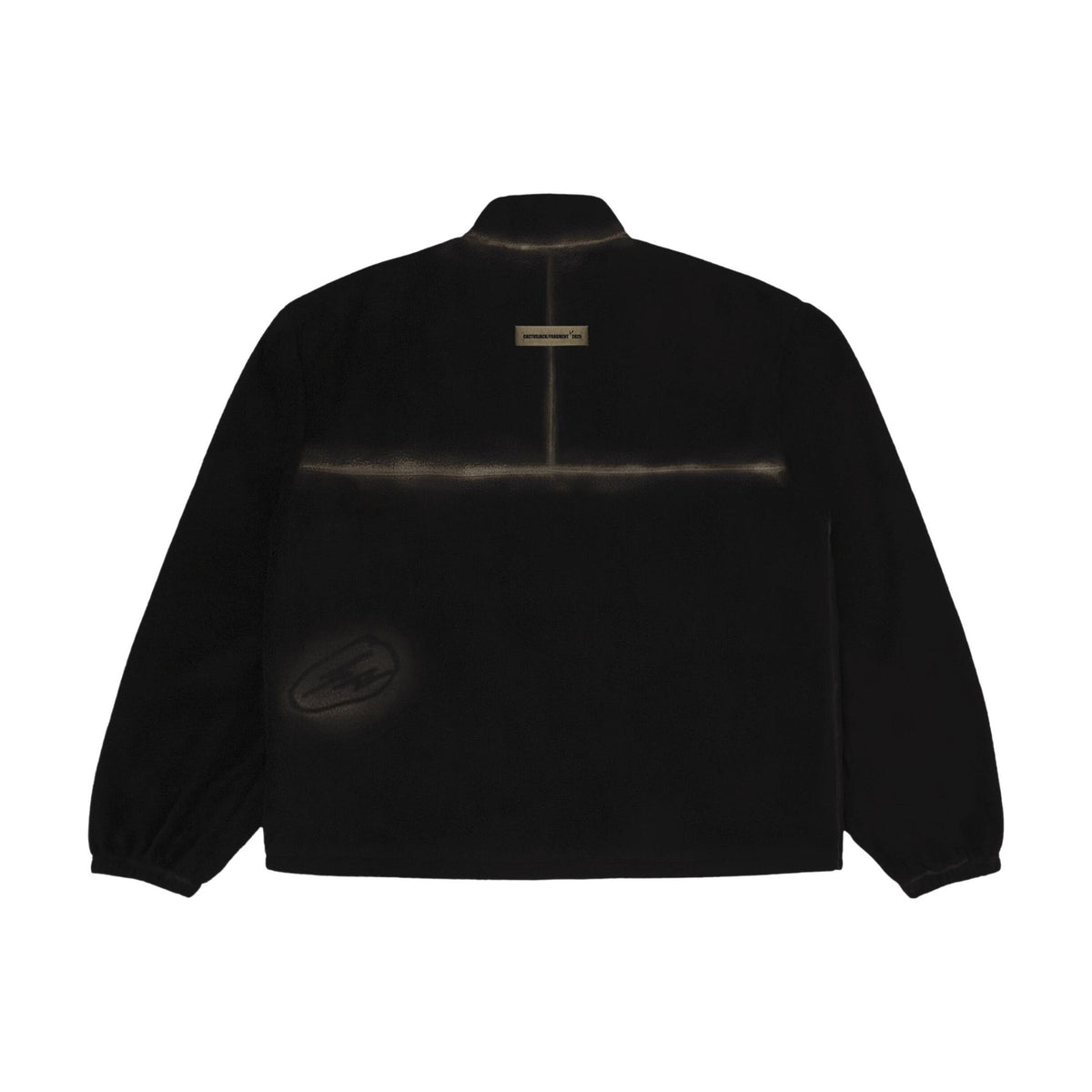 Travis Scott Cactus Jack x Fragment x Nike Fleece Zip Jacket Black back