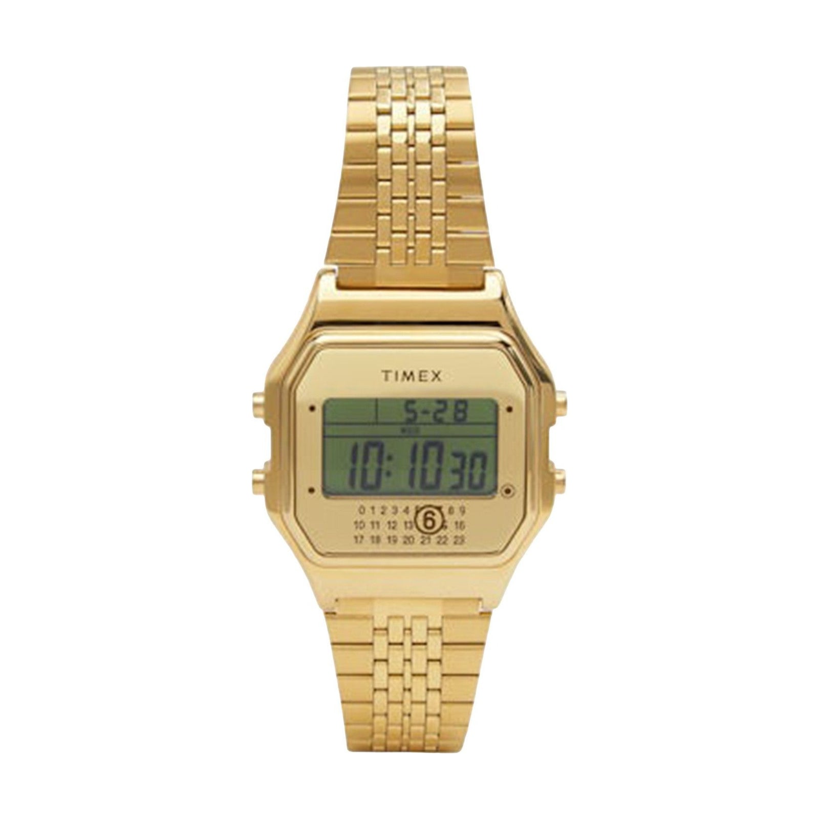 Timex x MM6 Maison Margiela T80 Gold Gift Set front