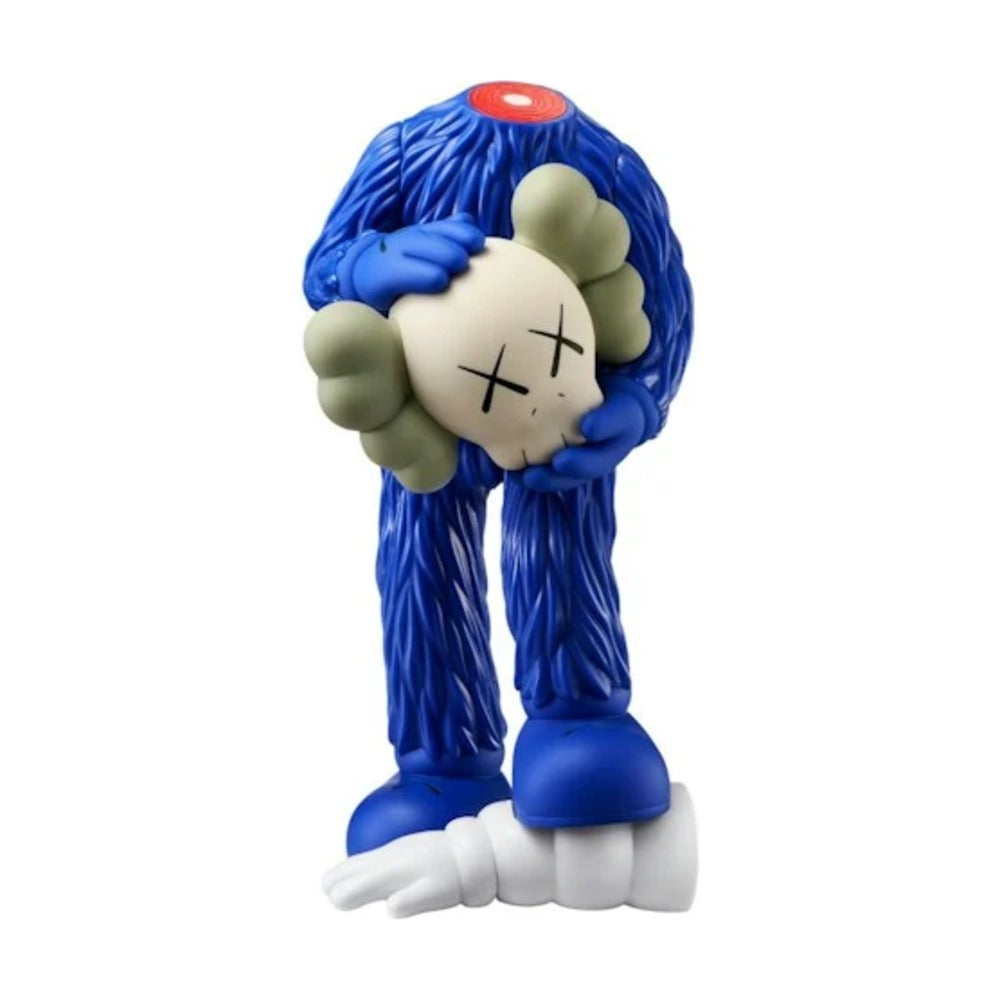 KAWS Fellows Vinyl Figure Blue front