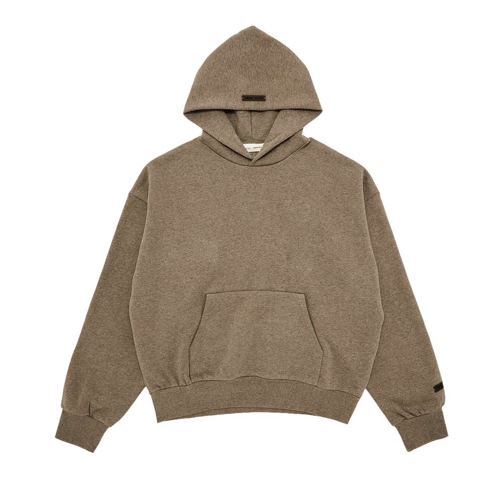 Fear of God Essentials Classic Fit Fleece Hoodie Homestead Heather