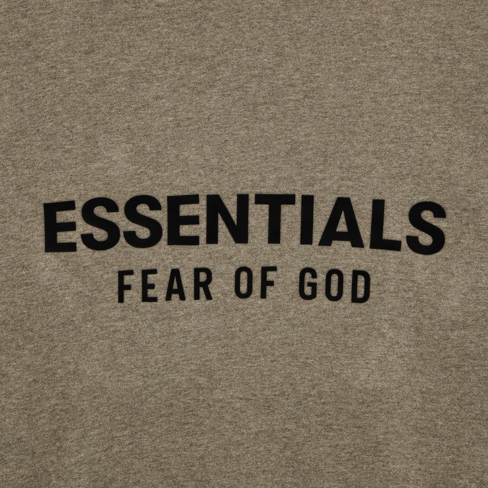 Fear of God Essentials Classic Fit Fleece Hoodie Homestead Heather