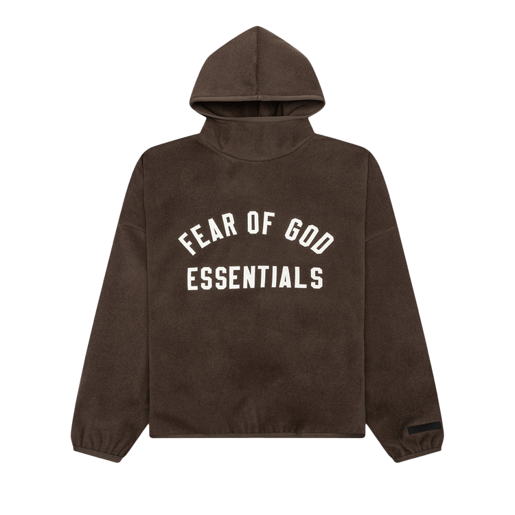 Fear of God Essentials Brushed Hoodie Brown (FW24)